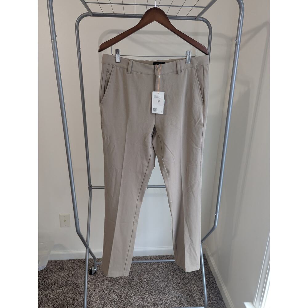 Quince Ultra-Stretch 24/7 Smart Chino Pants Men's 31x32 Sand Dune Stretch NWT - Picture 7 of 15